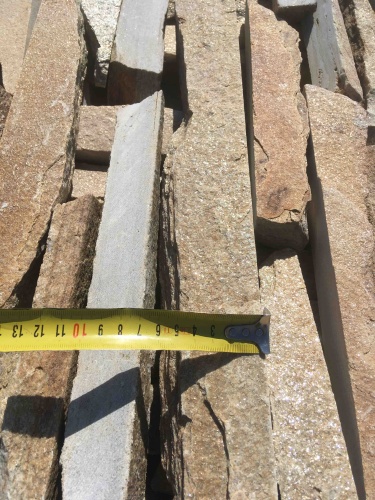 Горбушка златолит золотистый для облицовки купить в Рязанской области