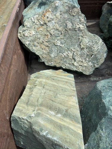 Ландшафтные глыбы зелёные 200-500 килограмм купить в Рязанской области