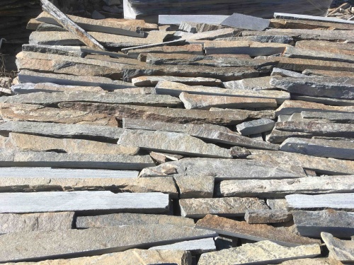 Горбушка златолит мультиколор для облицовки купить в Рязанской области