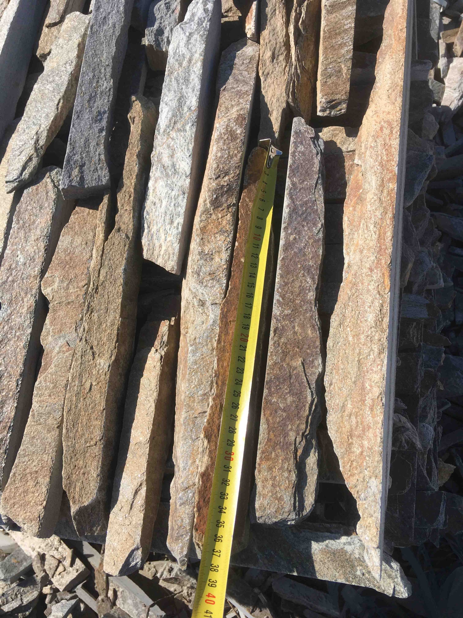 Горбушка златолит мультиколор для облицовки купить в Рязанской области