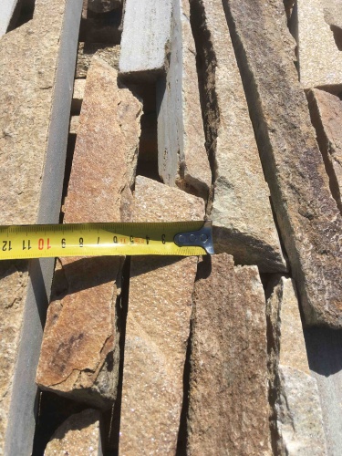 Горбушка златолит золотистый для облицовки купить в Рязанской области