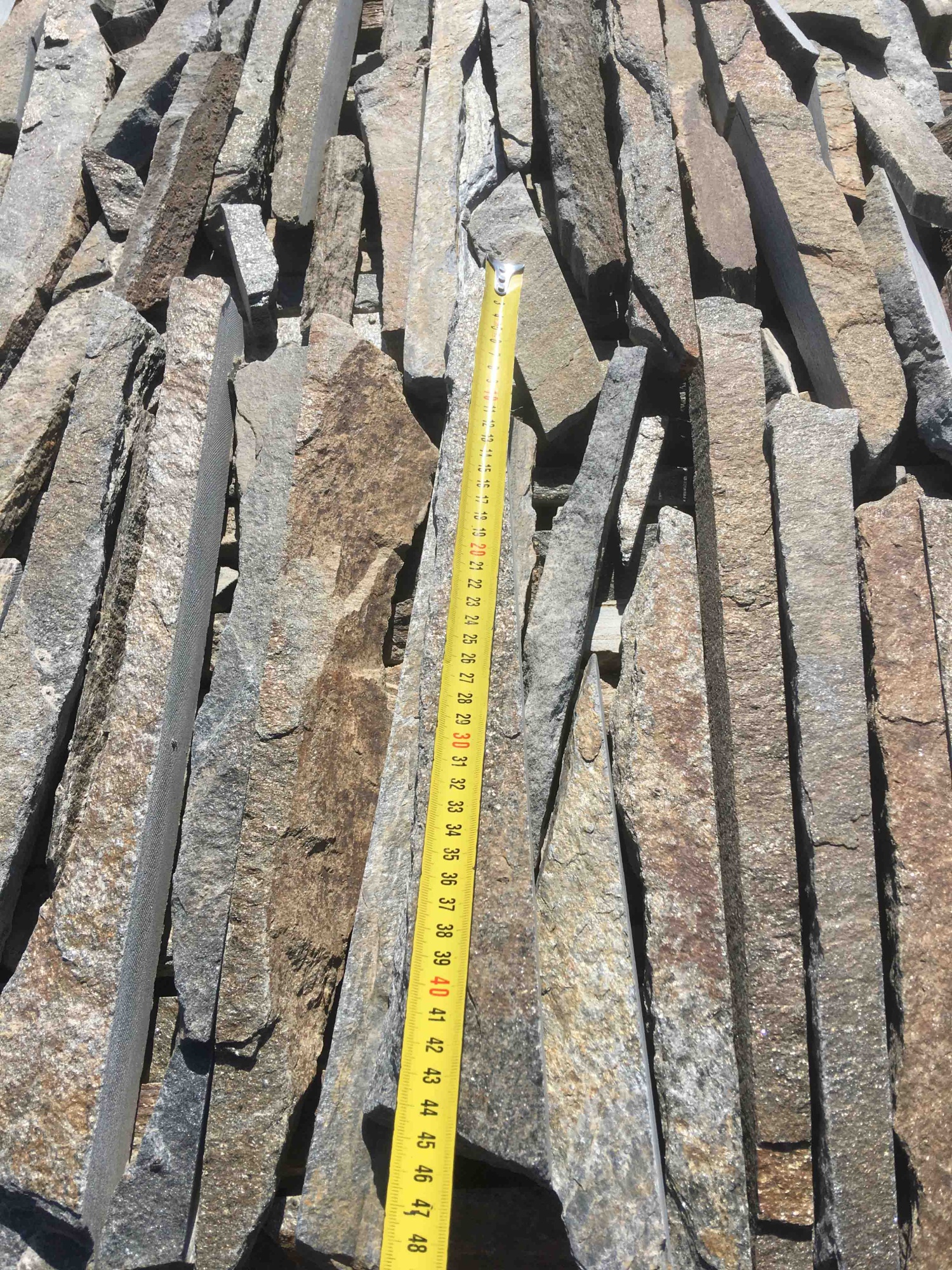 Горбушка златолит мультиколор для облицовки купить в Рязанской области