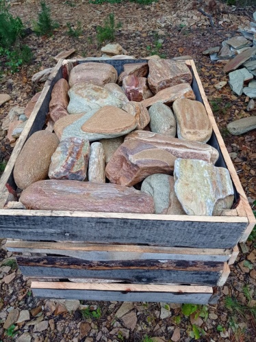 Златолит жёлтый, жёлто-зелёный глыбки и валуны для ланшафтного дизайна купить в Рязанской области