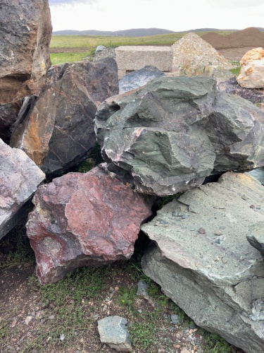 Камни для ландшафтного дизайна зелёные 10-60 килограмм купить в Рязанской области