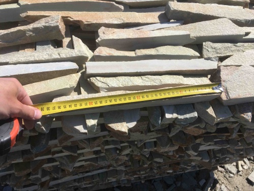 Горбушка златолит золотистый для облицовки купить в Рязанской области