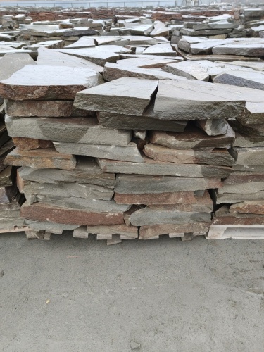 Плитняк песчаник серо-зелёный для мощения 60-65 мм купить в Рязанской области